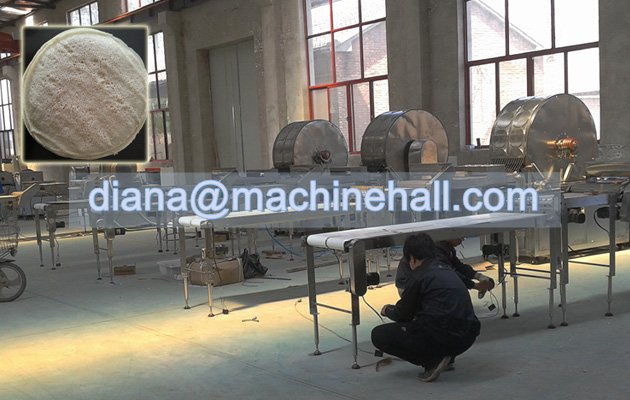 Spring Roll Sheet Making Machine 