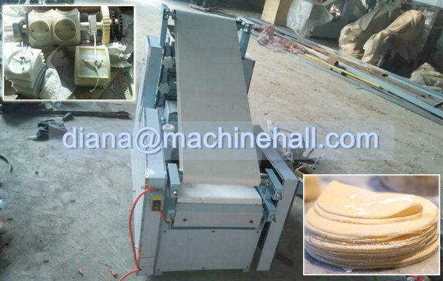 Dumpling Wrapper Sheeting Machine