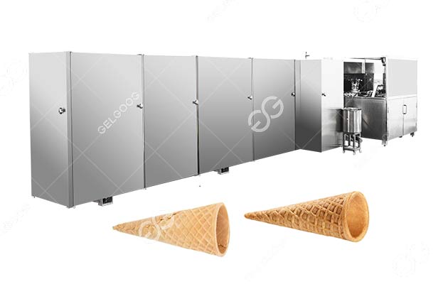 Automatic Ice Cream Cone Making Machine